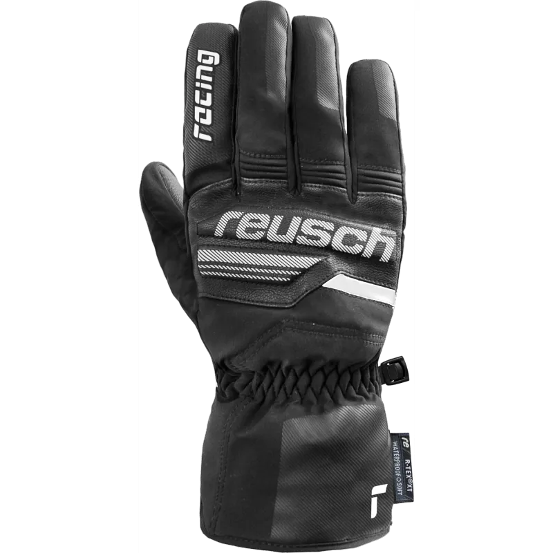 Reusch Ski Race VC R-TEX® men's ski gloves – warm, waterproof, and breathable with a racing look. Ideal for performance skiers.